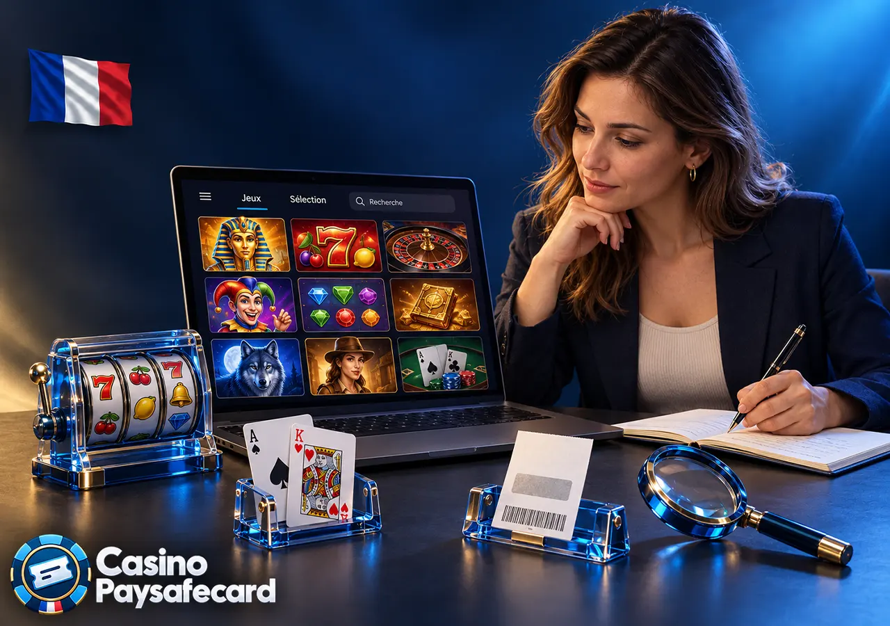 Analyse des casinos Paysafecard selon leurs services, conditions et limites
